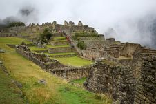 Machu Picchu, The Inca Ruin Of Peru Stock Photography Machu Picchu, The Inca Ruin Of Peru Stock Photography