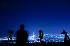 Night Scenes Of The Taipei City, Taiwan Royalty Free Stock Photo Night Scenes Of The Taipei City, Taiwan Royalty Free Stock Photo