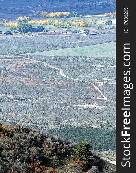 Overlook of mesa verde in colorado. Overlook of mesa verde in colorado