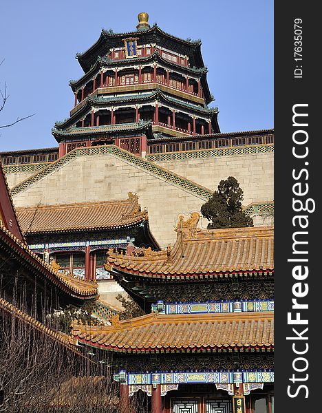 Summer Palace- Tower of Buddhist Incense(foxiangge