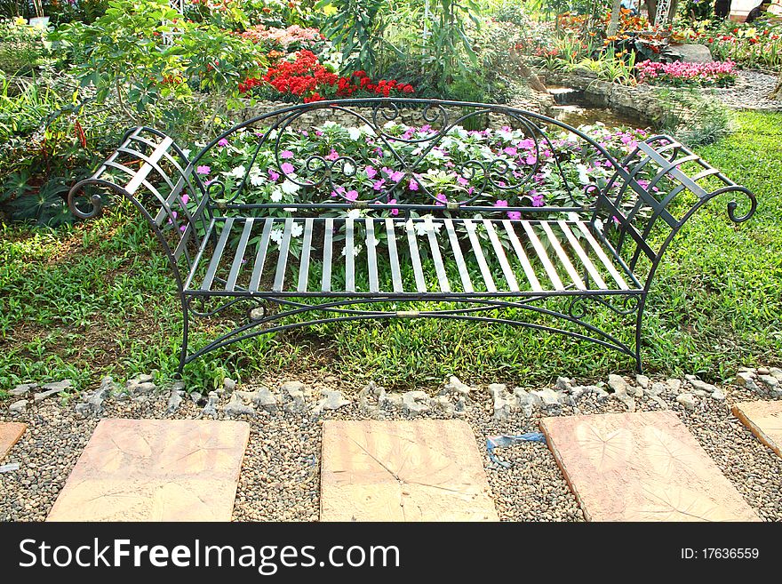 Chair In The Garden