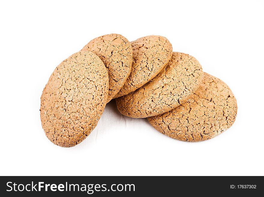 Five Aircraft Cookies On A White Background