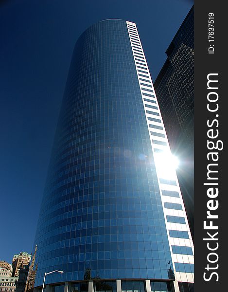 Skyscraper in Manhattan, New York, USA