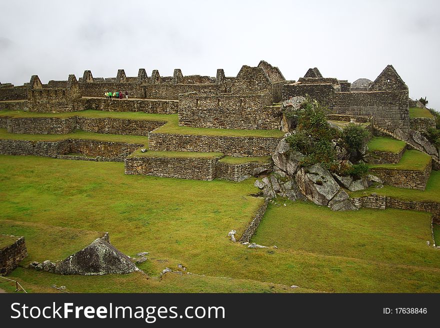 Machu Picchu, The Inca Ruin Of Peru