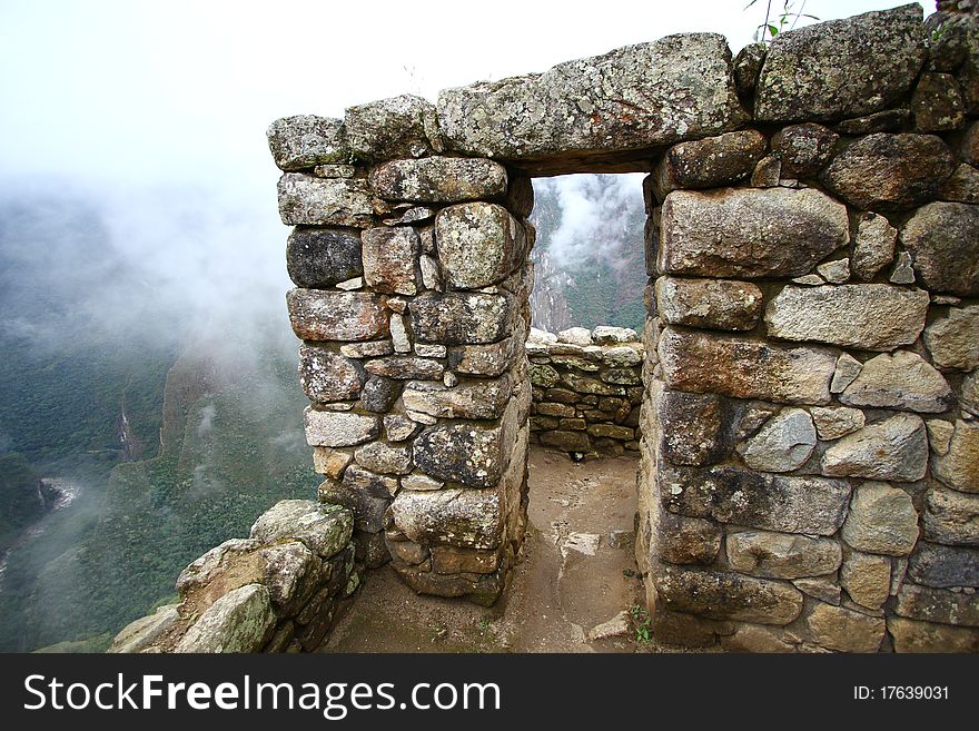 Machu Picchu, The inca ruin of Peru