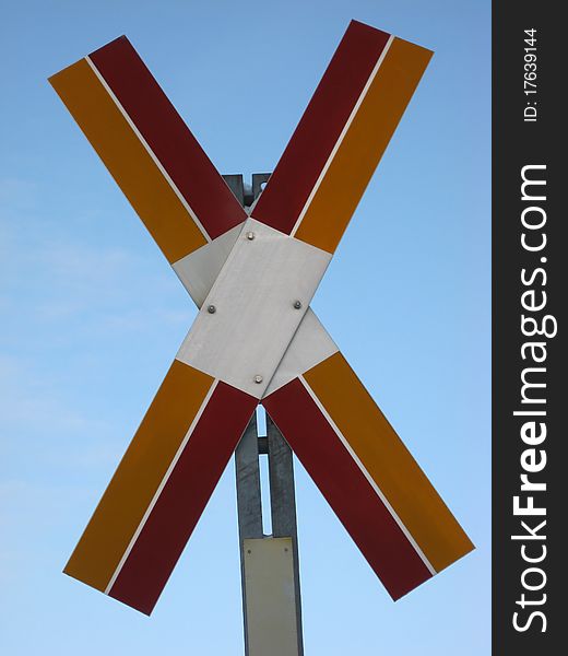 Rail Crossing Sign