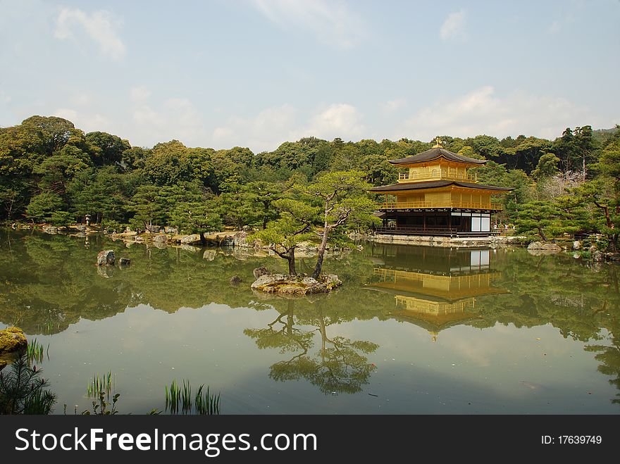 Kinkaku-ji or the Golden Pavillion
