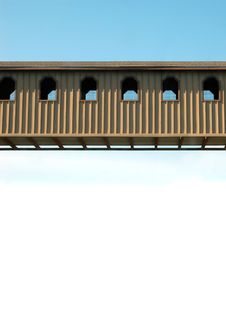 Covered Bridge Stock Image