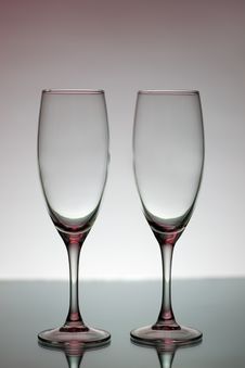 Glasses For Champagne Royalty Free Stock Photo Glasses For Champagne Royalty Free Stock Photo