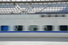 High-Speed Train Royalty Free Stock Image High-Speed Train Royalty Free Stock Image