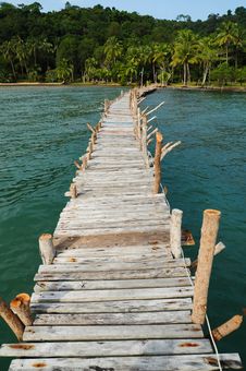 Wooden Bridge Royalty Free Stock Images Wooden Bridge Royalty Free Stock Images