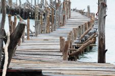 Wooden Bridge Royalty Free Stock Photography Wooden Bridge Royalty Free Stock Photography