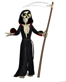Toon Reaper Stock Photo Toon Reaper Stock Photo
