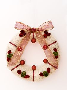 Christmas Wreath Royalty Free Stock Image Christmas Wreath Royalty Free Stock Image