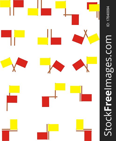 Set of flags. Signals and management