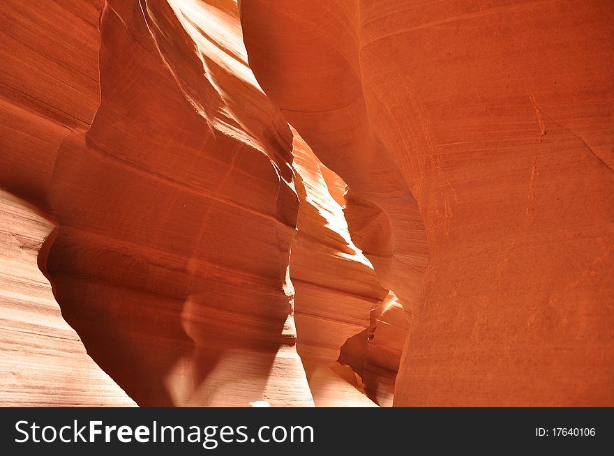 Dreamy color of Antelope Canyon