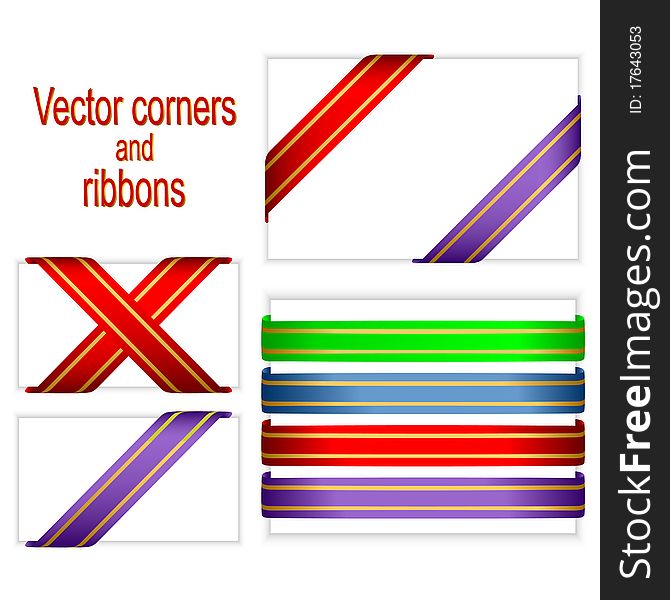 Corners And Ribbons.