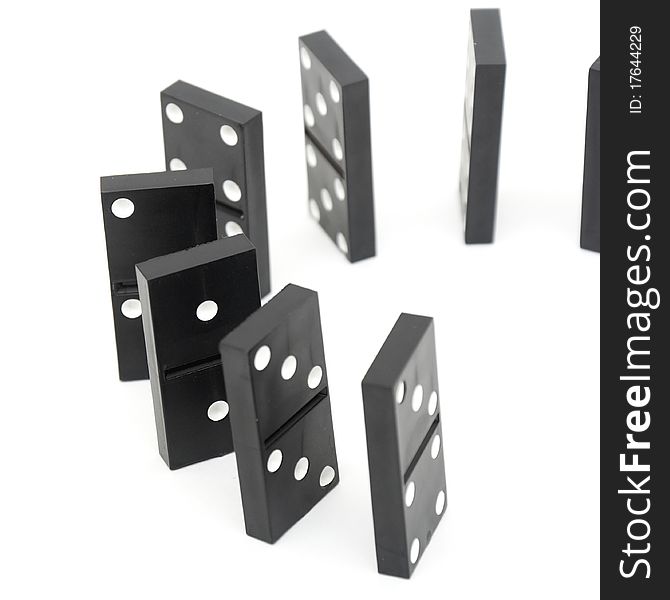 Black Domino Stones