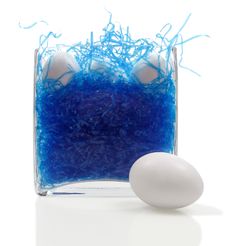 Glass Easter Basket Stock Images Glass Easter Basket Stock Images