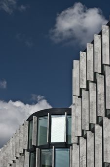 Facade Of A Modern Building Royalty Free Stock Photo Facade Of A Modern Building Royalty Free Stock Photo