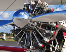 Radial Engine Royalty Free Stock Image Radial Engine Royalty Free Stock Image