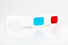 3d Stereo Glasses Royalty Free Stock Photography 3d Stereo Glasses Royalty Free Stock Photography