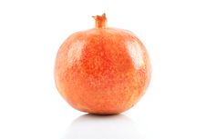 Pomegranate Isolated Stock Photography