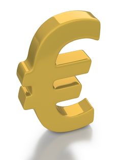 Gold Euro Currency Symbol Royalty Free Stock Photo Gold Euro Currency Symbol Royalty Free Stock Photo