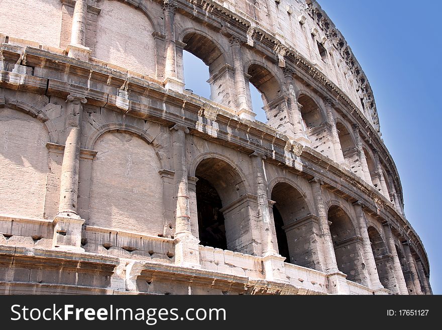 Colosseum in Rome, Italy