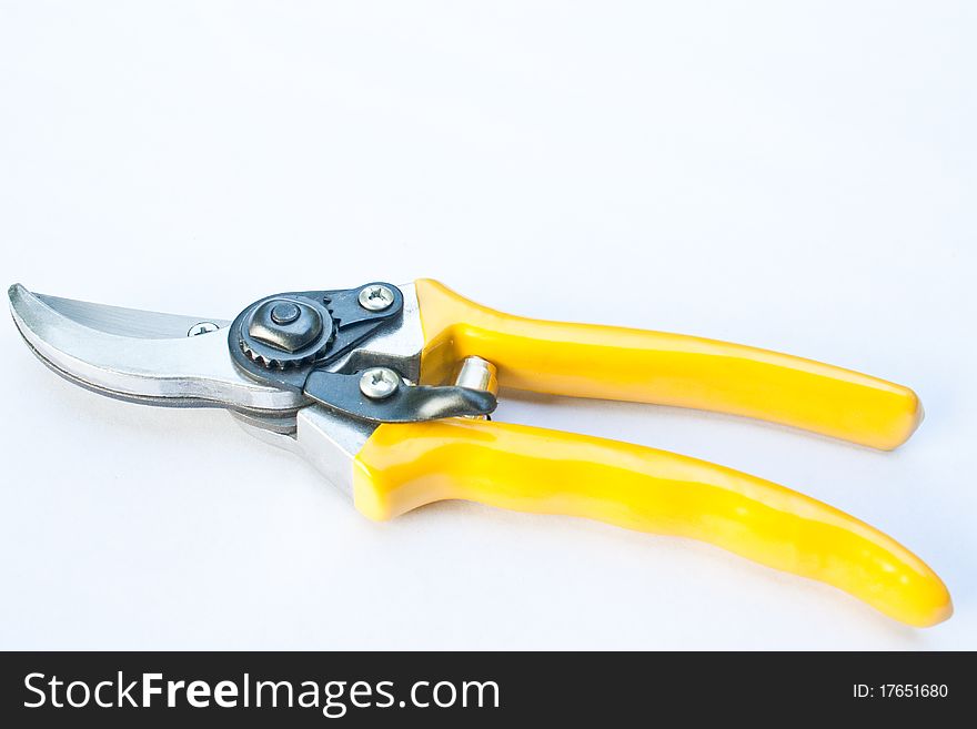 A scissor pruning for the gardener
