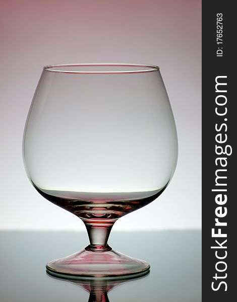 Decorative wineglass