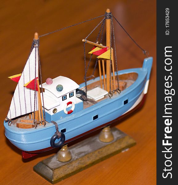 Model ship detail