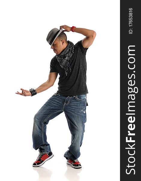 Hip Hop dancer performing