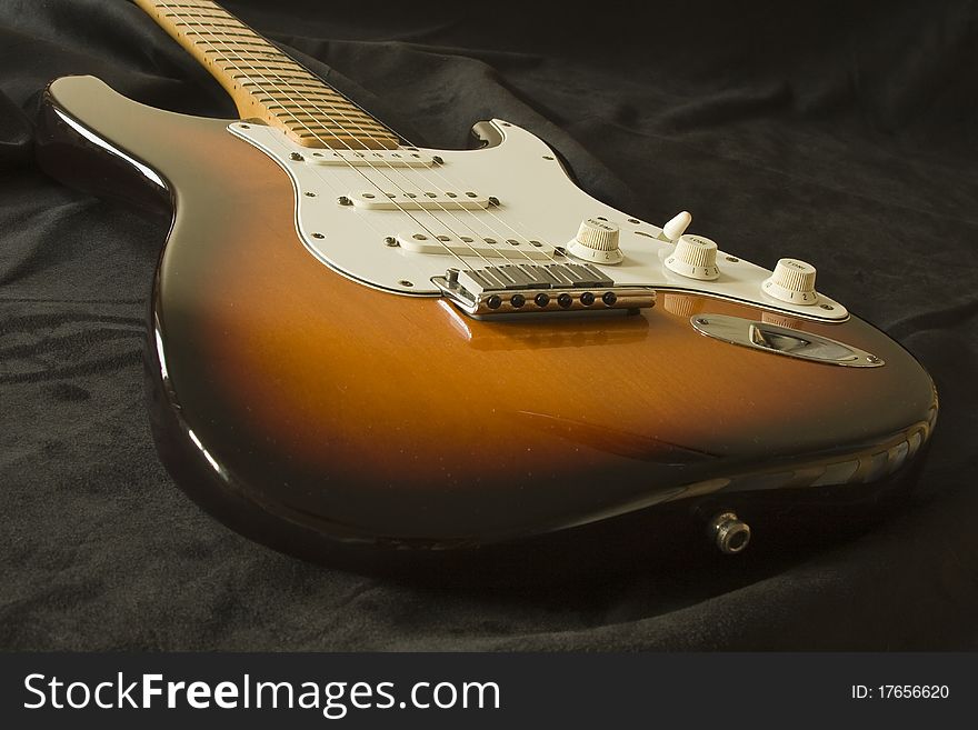 Fender strat used by many rock and blues legends. Fender strat used by many rock and blues legends