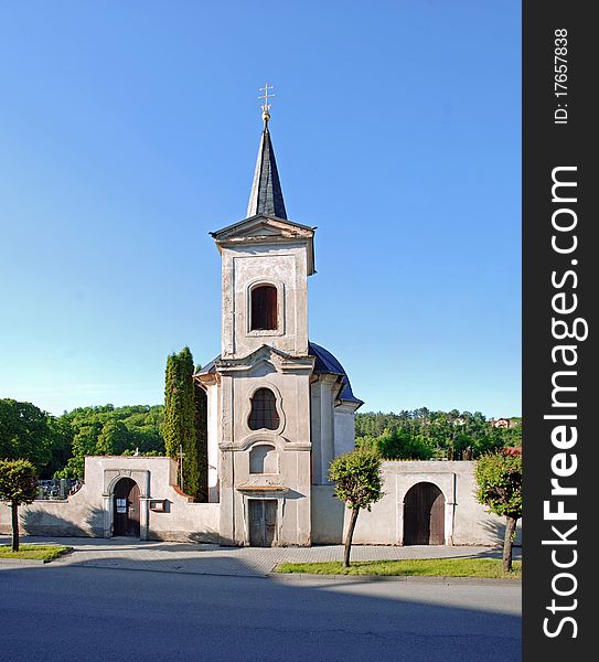 A high quality and very detailed photo (stitched from 10 regular photographs) of an old rural and abandoned church. A high quality and very detailed photo (stitched from 10 regular photographs) of an old rural and abandoned church.