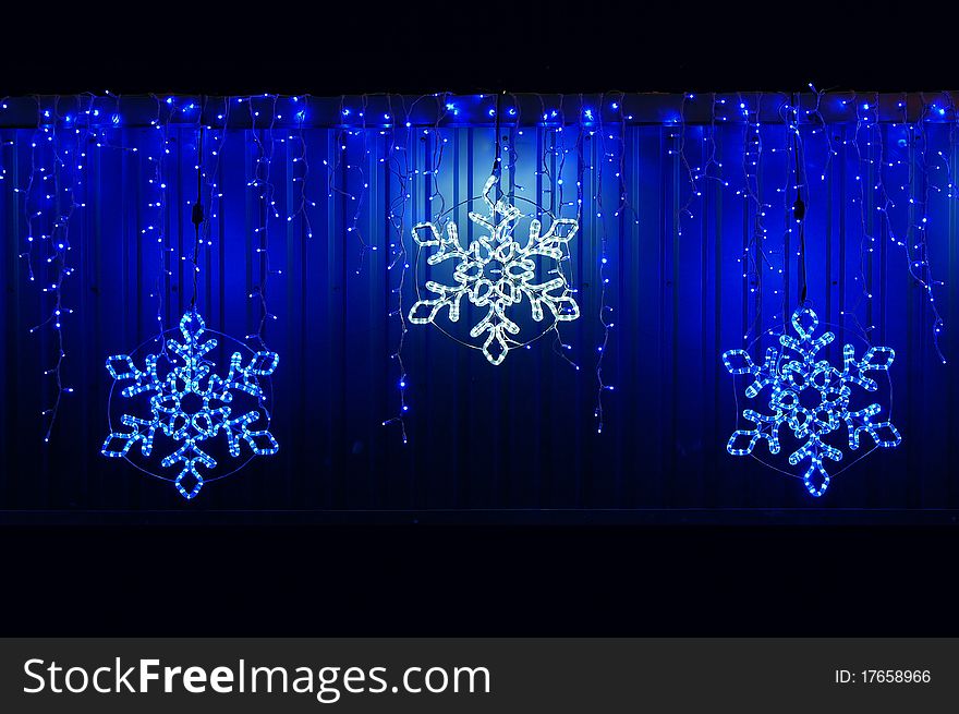 Winter background on a Christmas theme. Winter background on a Christmas theme