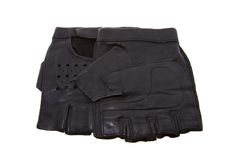 Black Leather Gloves Stock Photo Black Leather Gloves Stock Photo