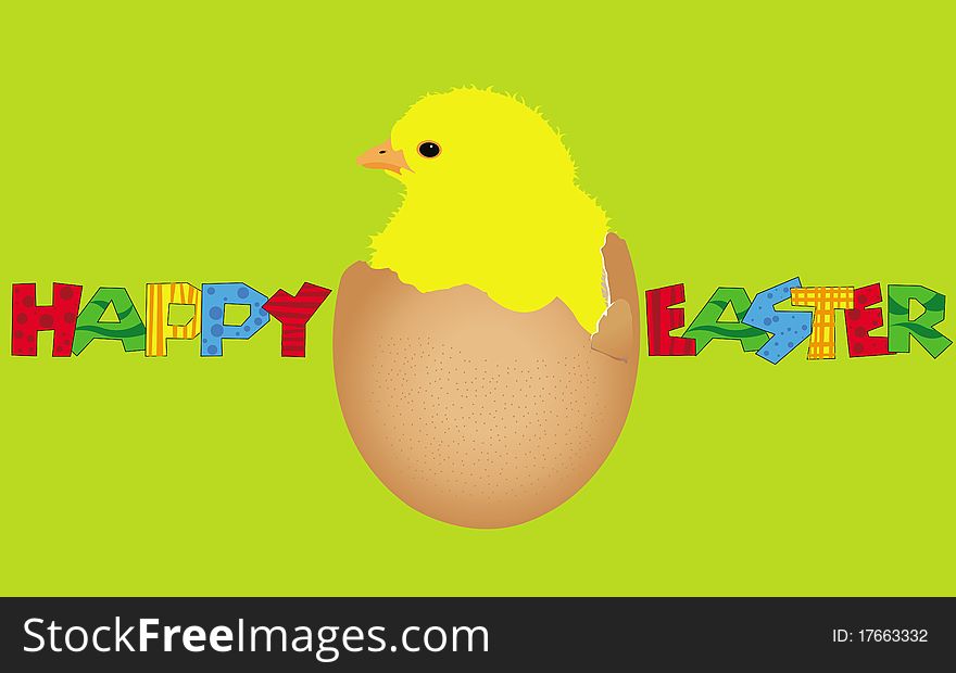 This image represents a funny Easter card