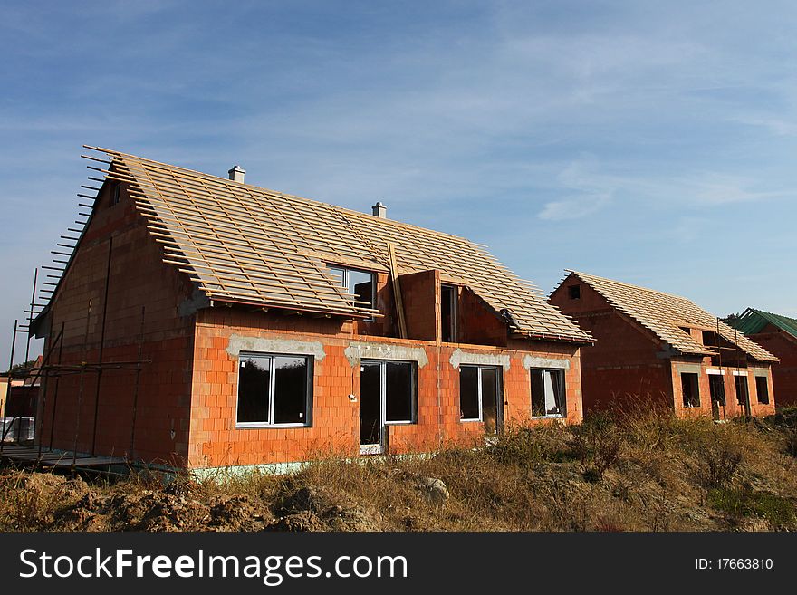 Family house construction