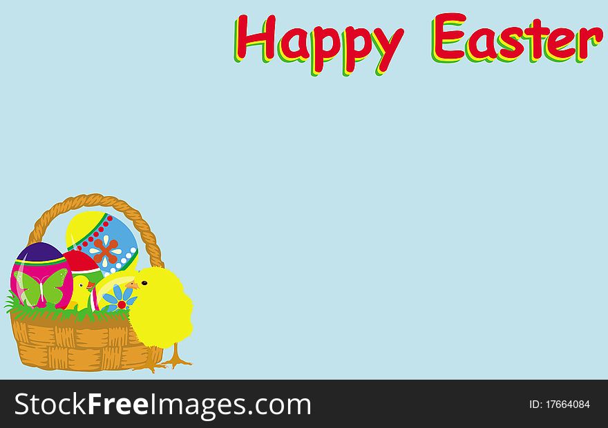 This image represents a funny Easter card