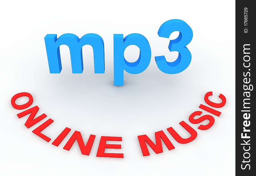 Online music concept in 3D