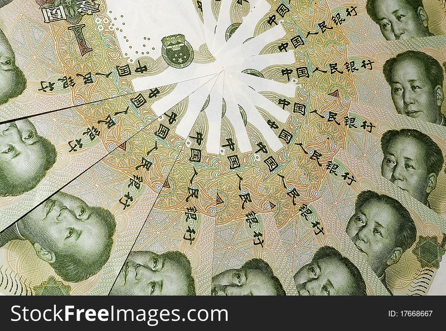 Mao Zedong From A Banknote II.