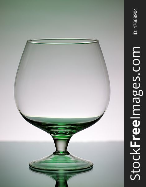 Decorative wineglass