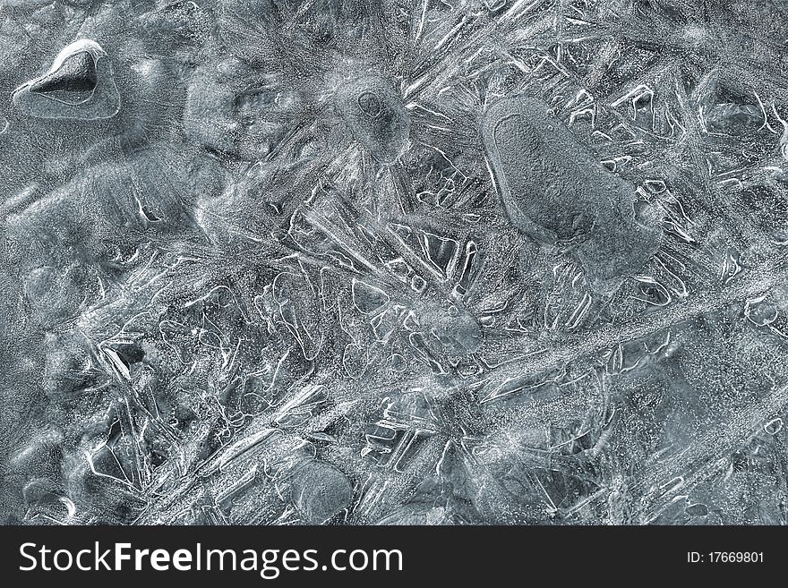 Abstract ice texture background monochrome. Abstract ice texture background monochrome