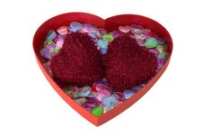 Valentine Day Heart Shaped Clews Royalty Free Stock Images Valentine Day Heart Shaped Clews Royalty Free Stock Images