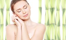 Beautiful Young Female Face Royalty Free Stock Images Beautiful Young Female Face Royalty Free Stock Images