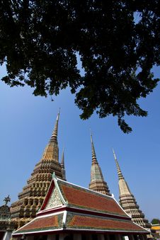 Thai Temple Pagoda And Roof Top Decoration Stock Photos Thai Temple Pagoda And Roof Top Decoration Stock Photos