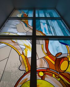Stained-glass Window Royalty Free Stock Photo Stained-glass Window Royalty Free Stock Photo