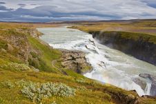 Gullfoss Waterfall Royalty Free Stock Image Gullfoss Waterfall Royalty Free Stock Image