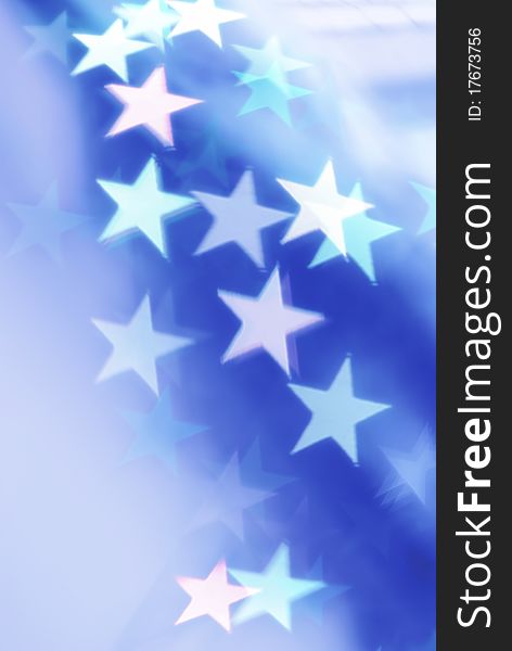 Blue abstract background with stars. Blue abstract background with stars